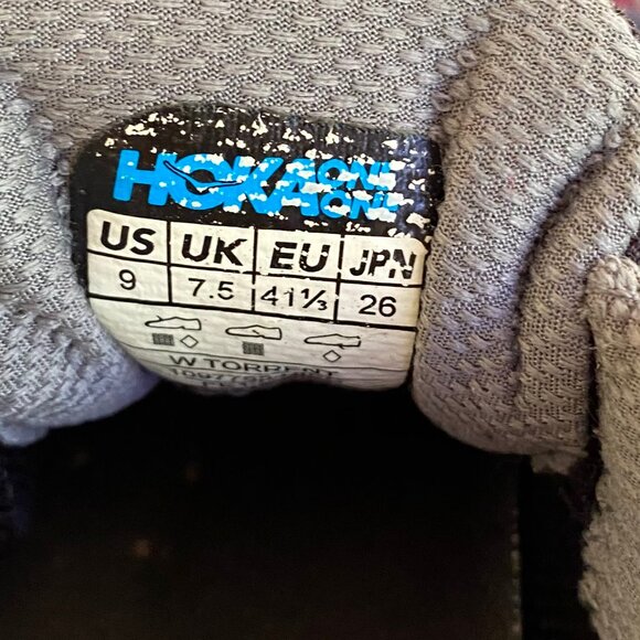 Women's Hoka One One Size 9 Gray and Blue - Picture 8 of 8